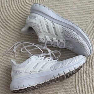 Adidas Women's White Mesh Sneakers